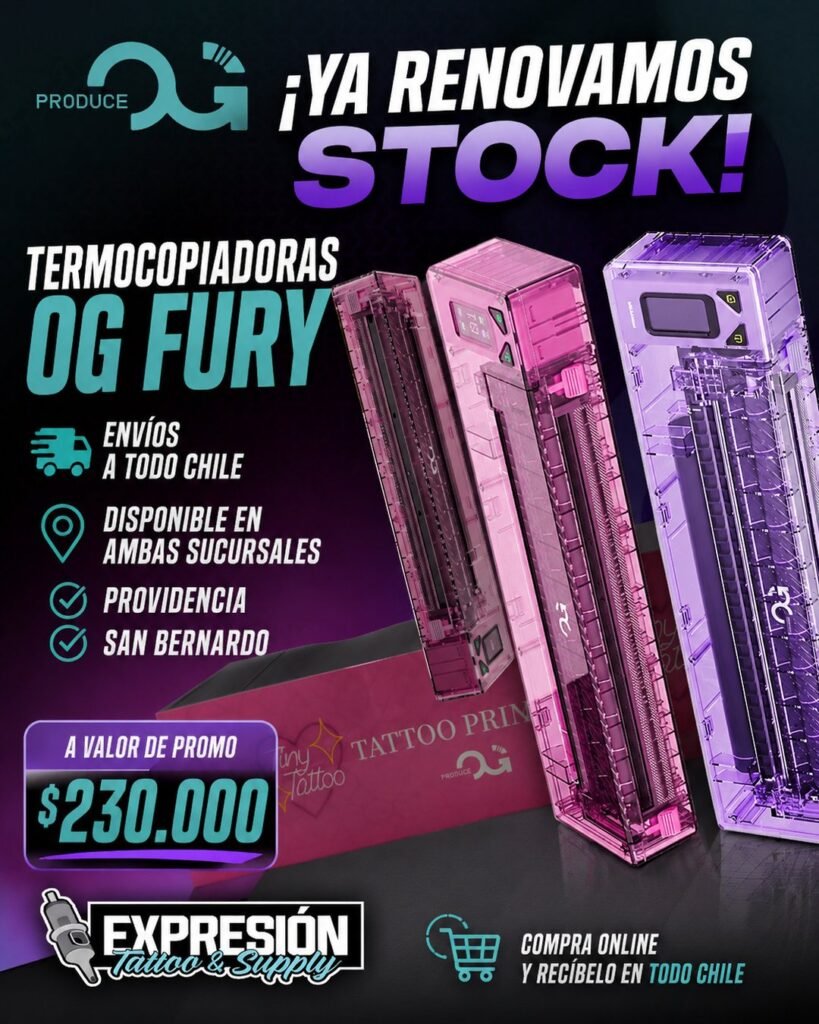 Termocopiadoras OG Fury