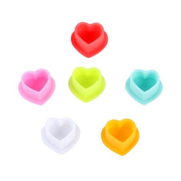 Posillos de silicona corazón «Love»