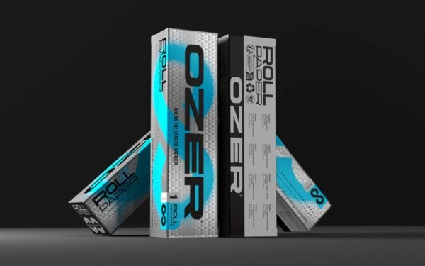 Rollo de papel térmico OZER 8,5″ × 30 m